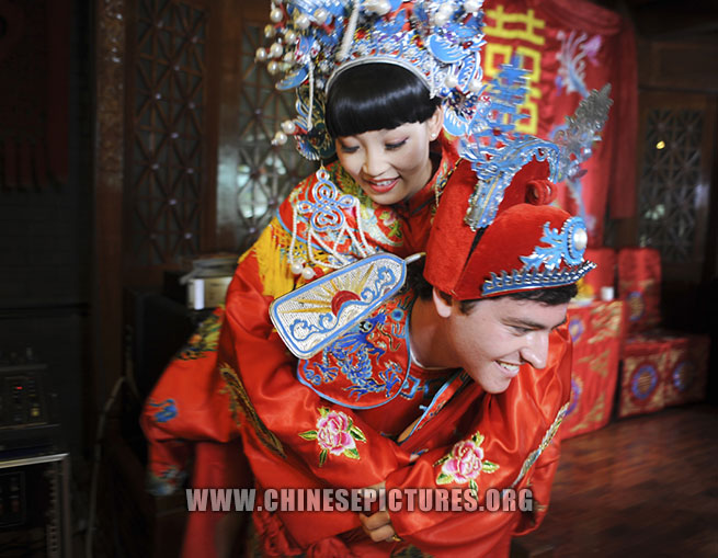American-Chinese Wedding Photo 2