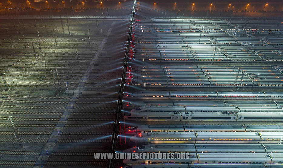 40 China High-Speed Trains Line-Up