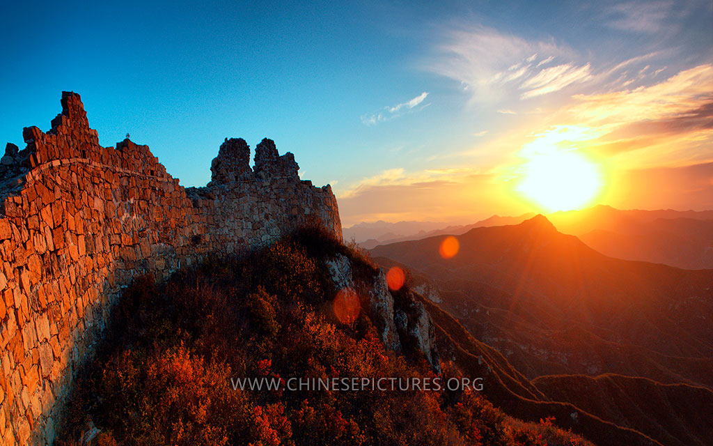 Dayingpan Great Wall twilight