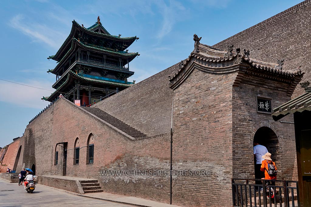 Pingyao Ancient City Entrance Aug 2018